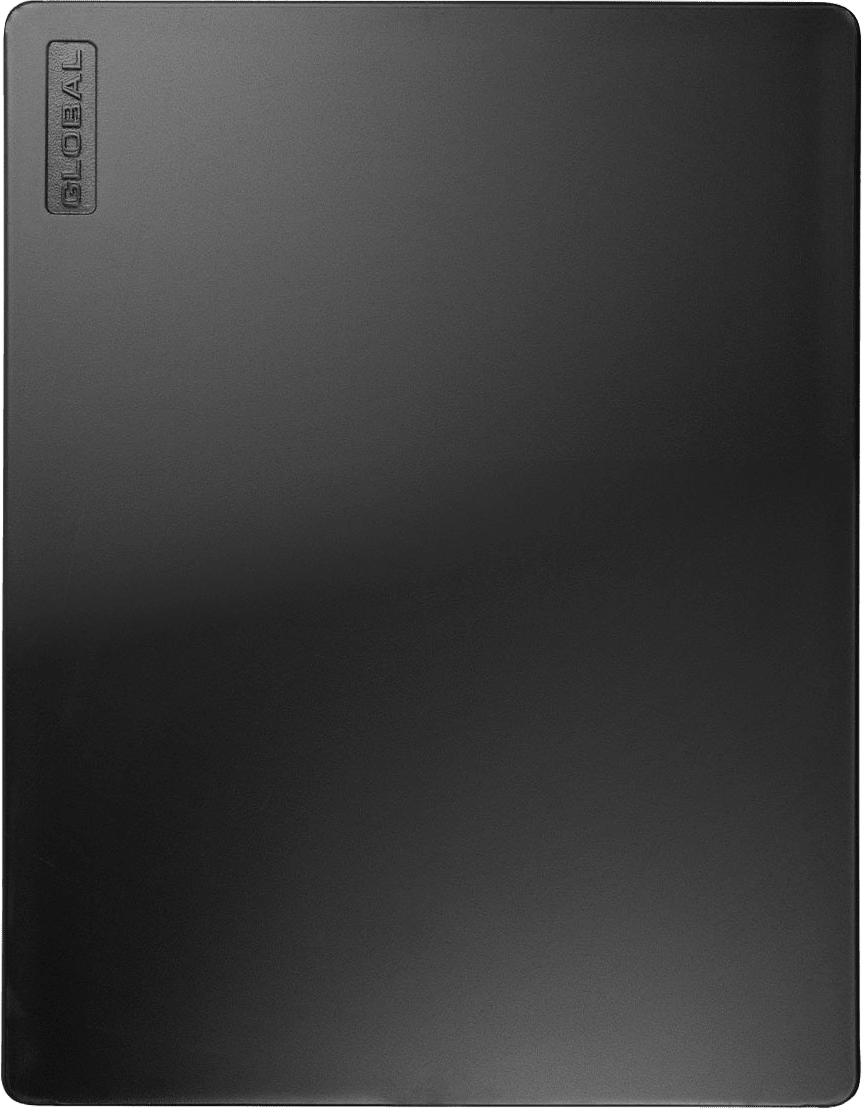 Skärbräda av Sockerrör 32x25x1,3 cm, från Global, i färgen Svart.