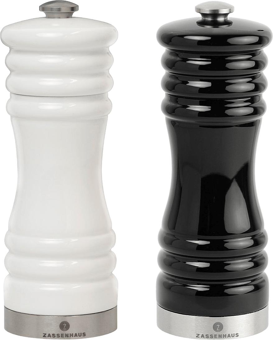 Munchen set 15cm svart & vit, från Zassenhaus, i färgen Svart/Vit.