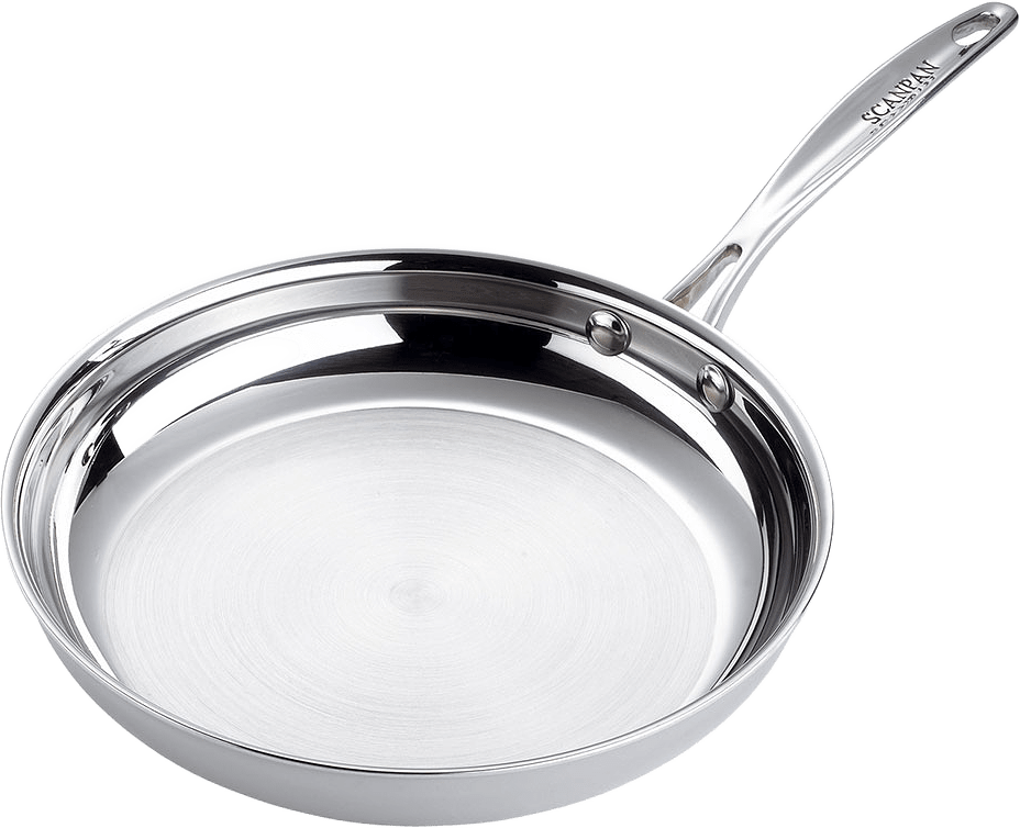 Stekpanna 28 cm, från Scanpan, i färgen Rostfri.