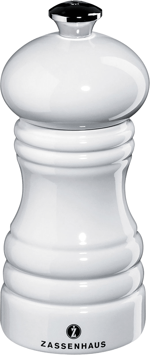 Saltkvarn vit 12 cm, från Zassenhaus, i färgen Vit.