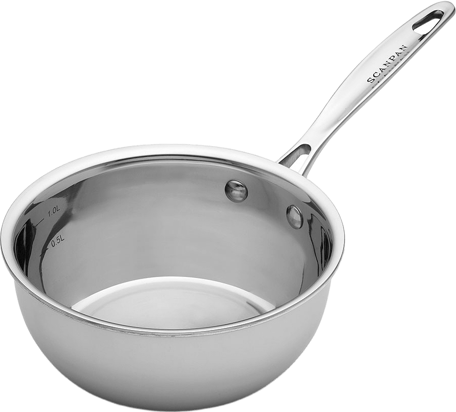 Sauteuse 1,3 l, från Scanpan, i färgen Rostfri.