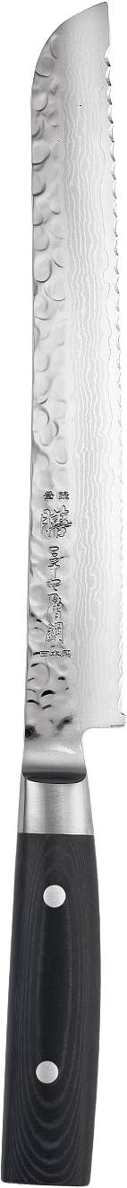 Brödkniv 23 cm, från Yaxell, i färgen Svart.