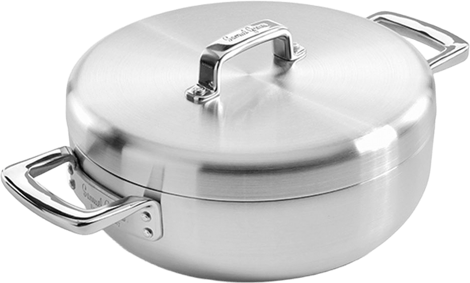 Serveringspanna med lock URBAN Classic Stainless Steel 26 cm, från Samuel Groves, i färgen Rostfri.