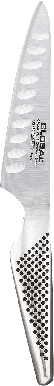 Kockkniv olivslipad 13 cm, från Global, i färgen Rostfri.