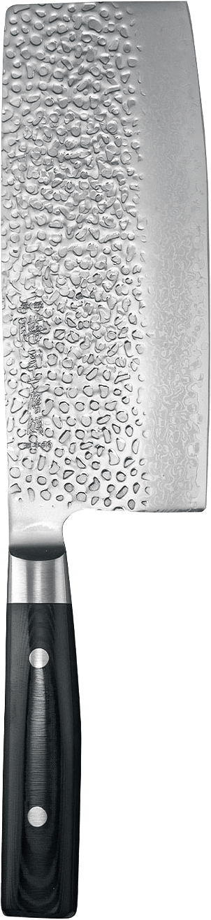 Kinesisk hacka 18 cm, från Yaxell, i färgen Svart.