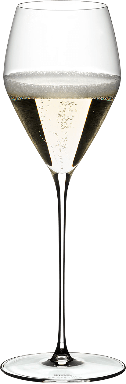 Champagne Wine Glass, 2-pack, från Riedel, i färgen Transparent.