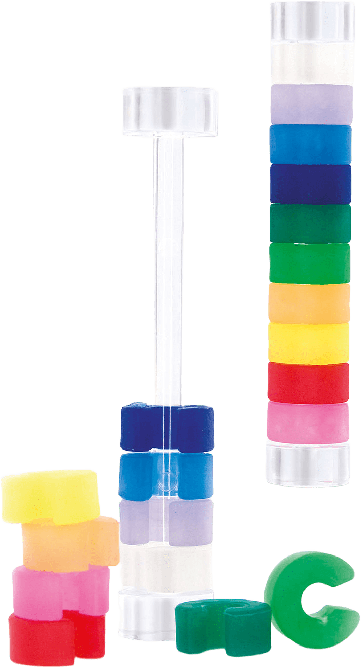 Färgkod till vinglas 10-pack, från Pulltex, i färgen Multi Colour.