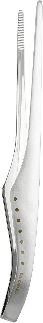 Kockpincett 20 cm, från Global, i färgen Rostfri.