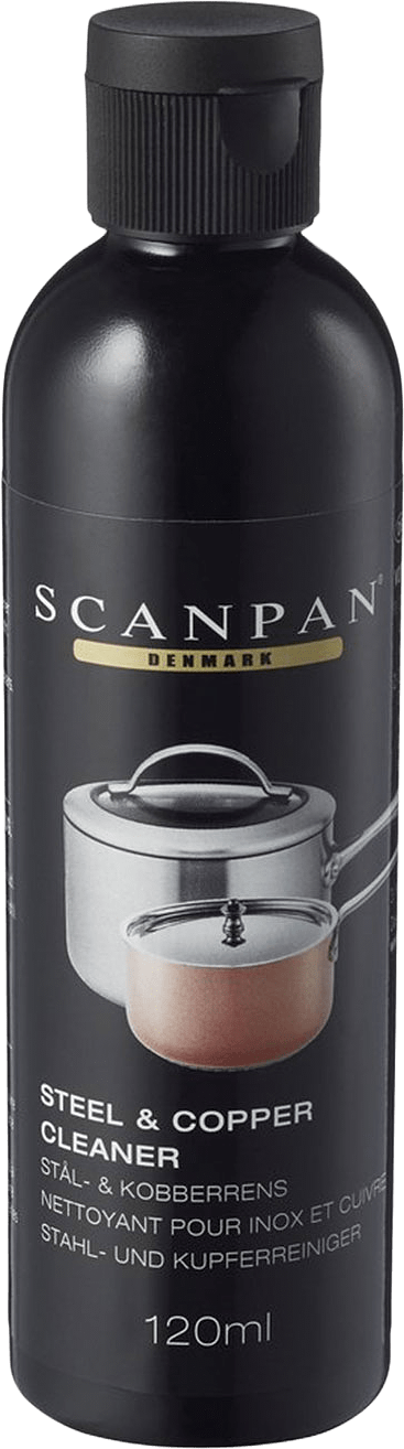 Rengöringsmedel för koppar & rostfritt stål, från Scanpan, i färgen Svart.