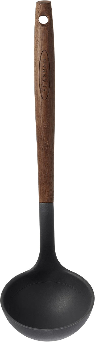 Soppslev Silicon, från Scanpan, i färgen Natur/Svart.