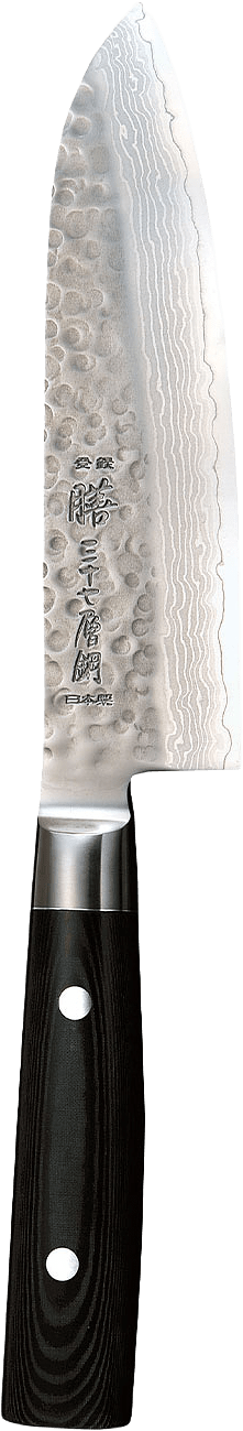 Santokukniv 12,5 cm, från Yaxell, i färgen Svart.