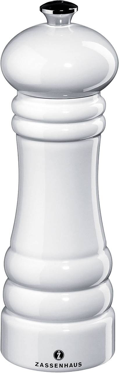 Saltkvarn vit 18 cm, från Zassenhaus, i färgen Vit.