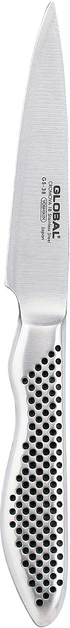 Skalkniv 9 cm, från Global, i färgen Rostfri.