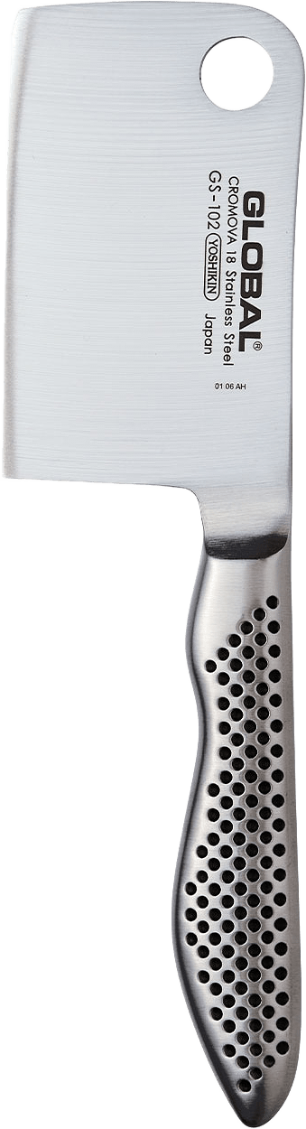 Minihacka, 8 cm, från Global, i färgen Rostfri.