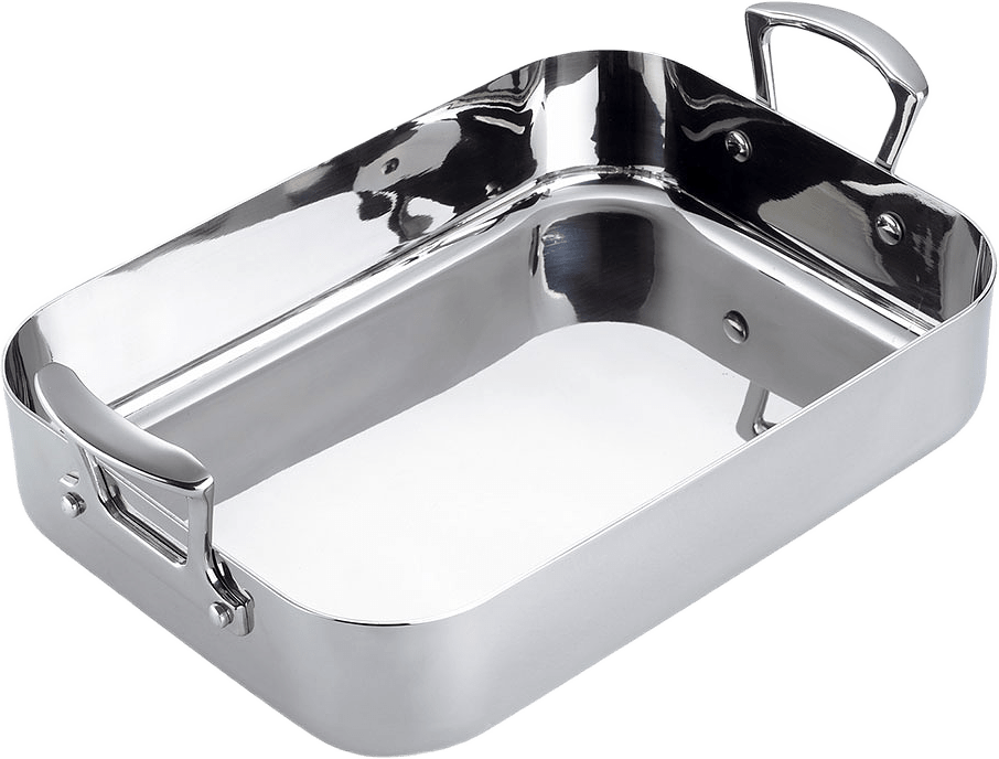 Långpanna roaster induktion 35 x 24 cm, från Scanpan, i färgen Rostfri.