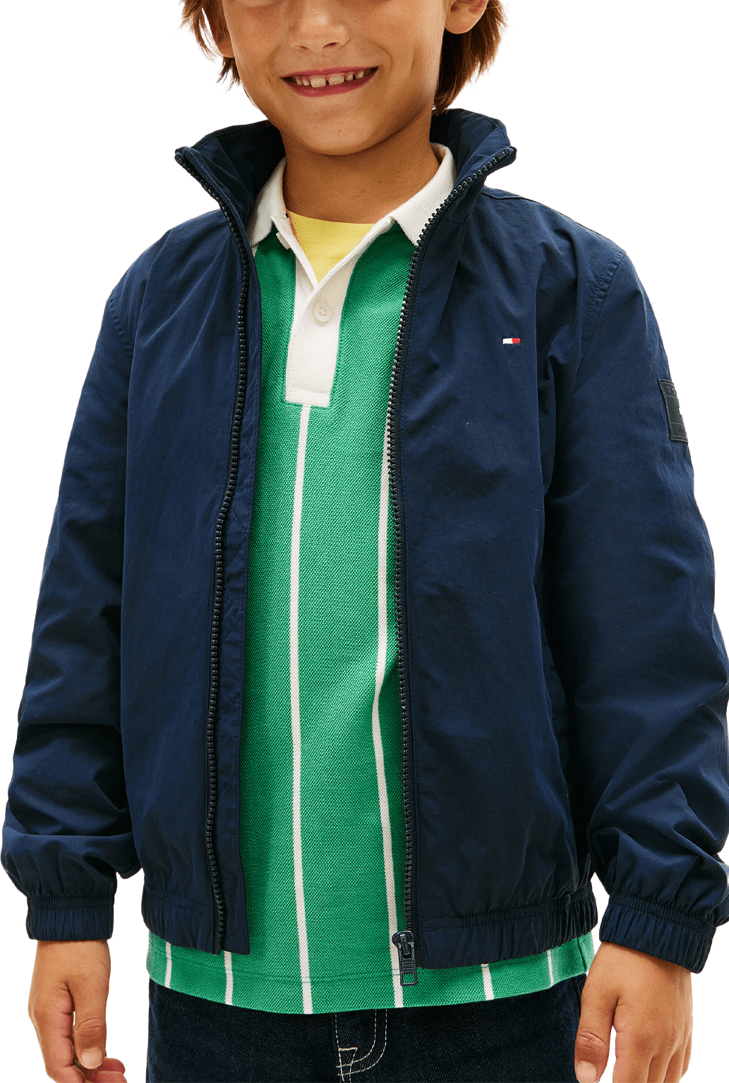 Outdoor Essential Jacket, från Tommy Hilfiger, i färgen Dark Night Navy.