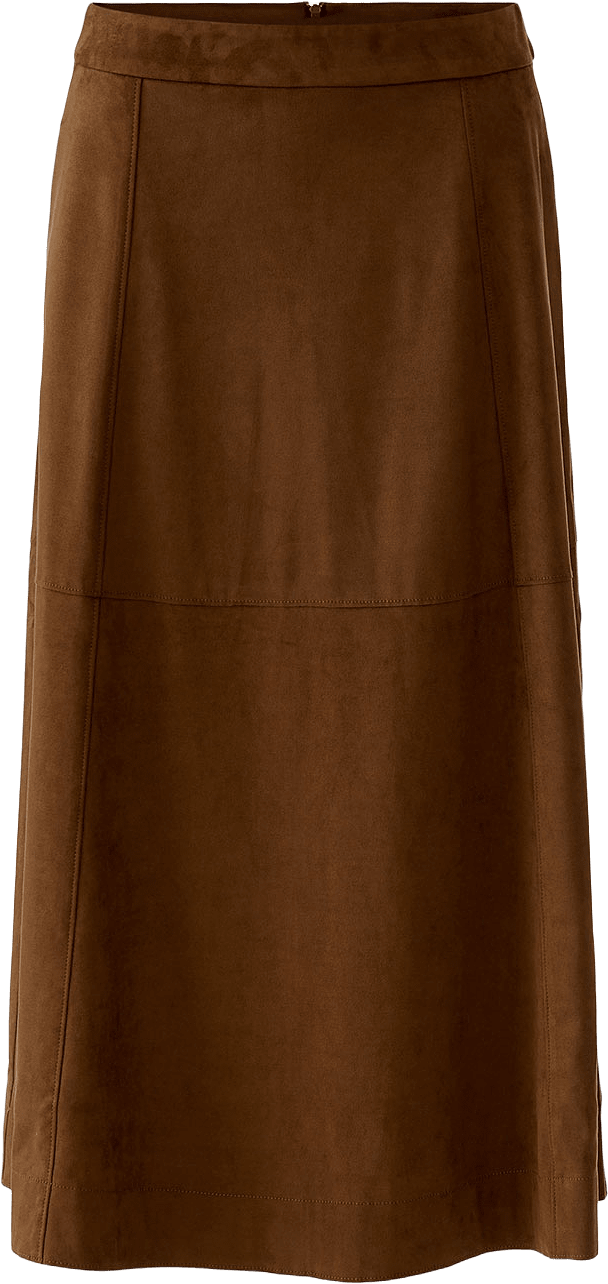 Oui Capsule Skirt, från Oui, i färgen Fondue Fudge.