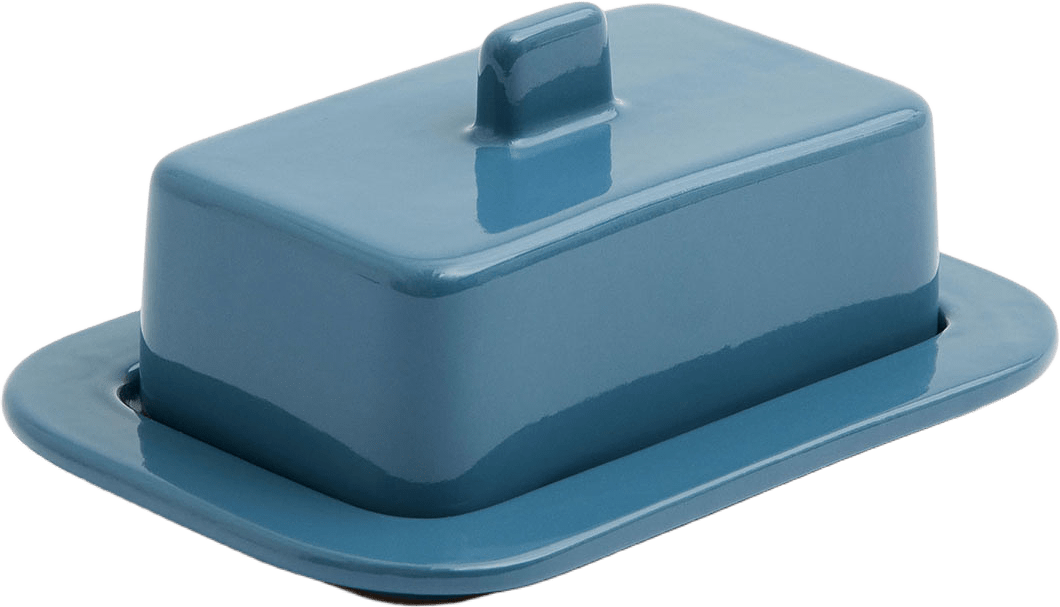 HAY Butter Dish Barro, från HAY, i färgen Dark Blue.