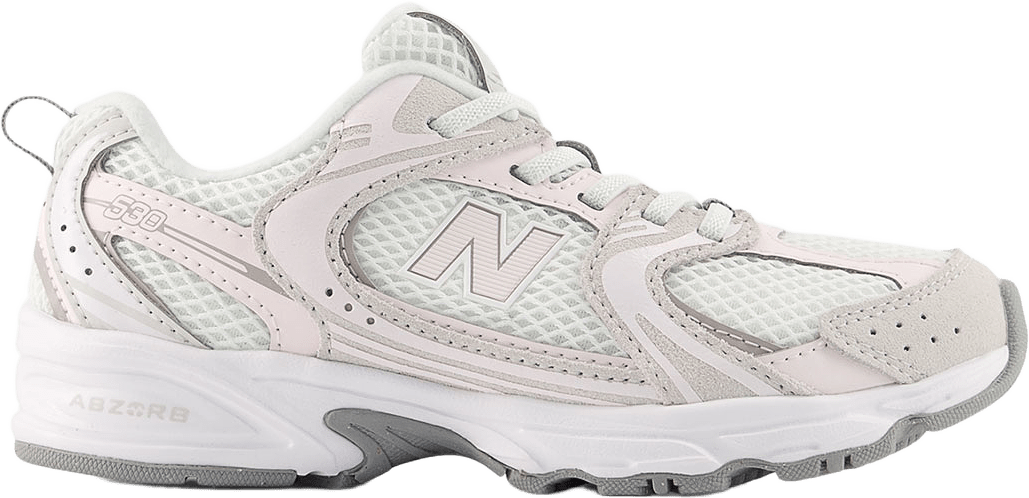 New Balance 530 Kids Bungee Lace, från New Balance, i färgen Grey Matter.