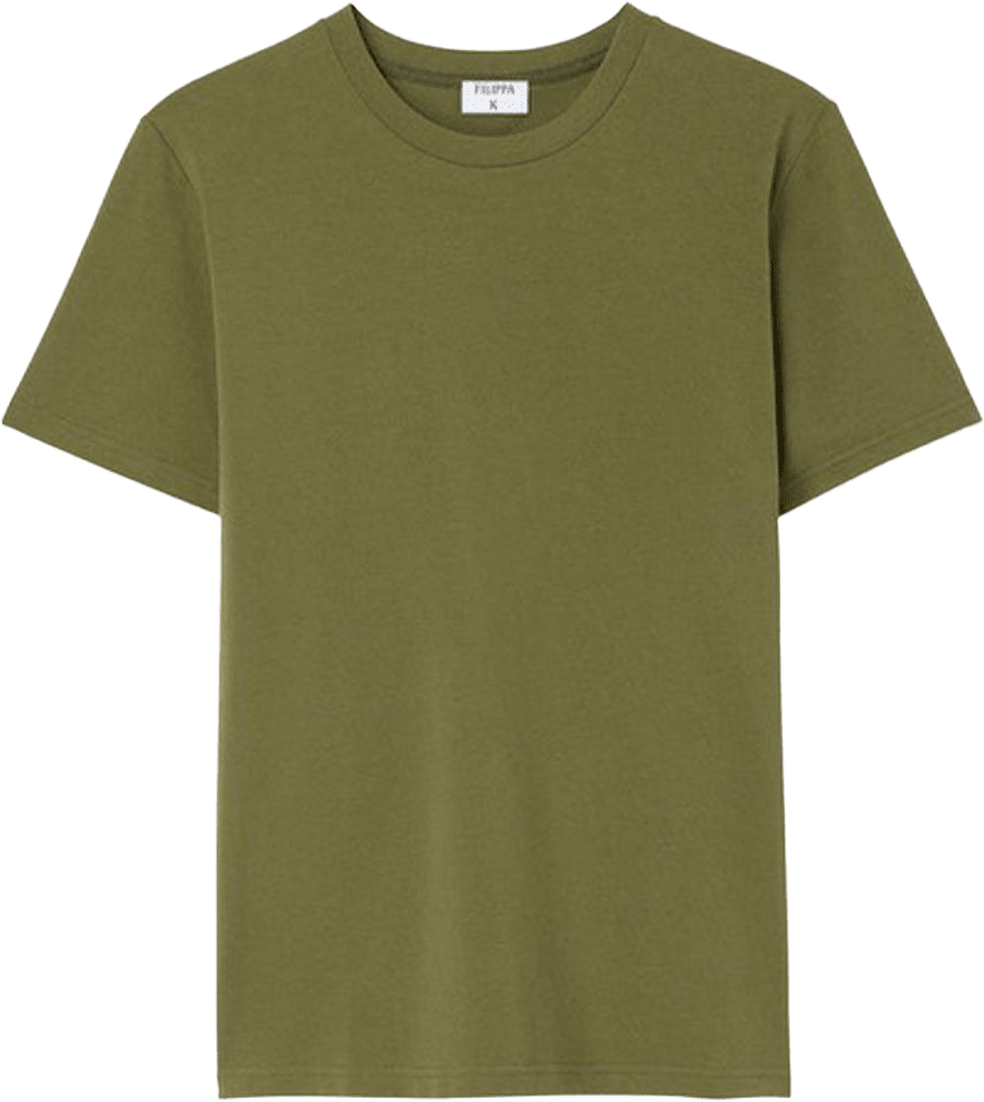 Stretch Cotton Tee, från Filippa K, i färgen Laurel Green.