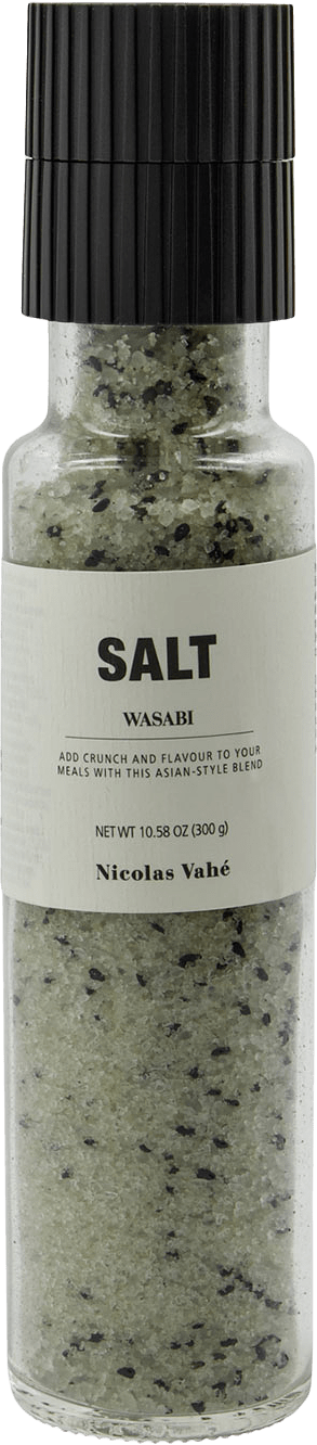 Salt Wasabi 300 g, från Nicolas Vahé, i färgen Clear.