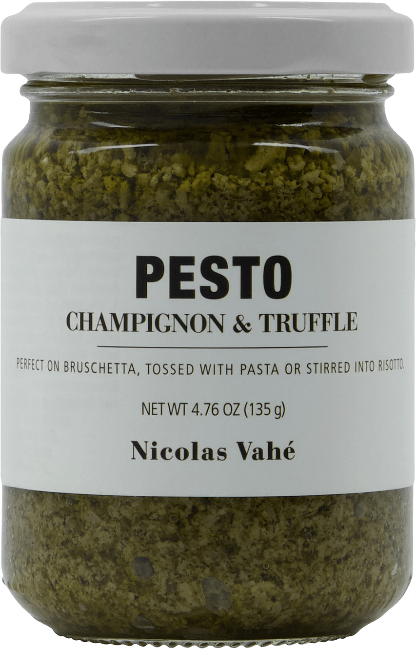 Pesto Champinjon & tryffel 135 g, från Nicolas Vahé, i färgen Clear.