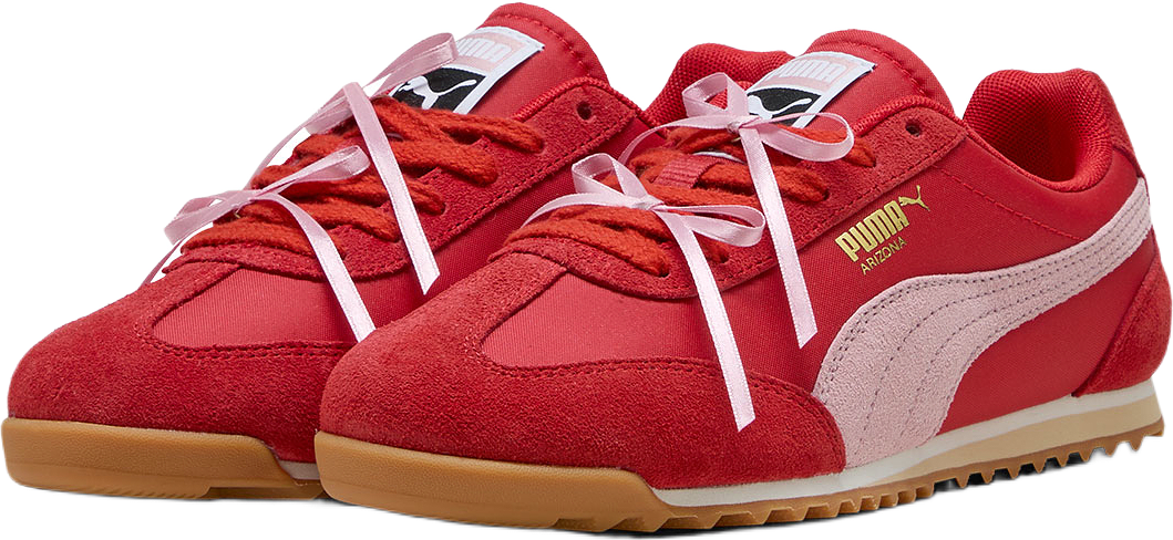 Arizona Bow Wns, från Puma, i färgen Candy Apple-rosy Outlook-gum.