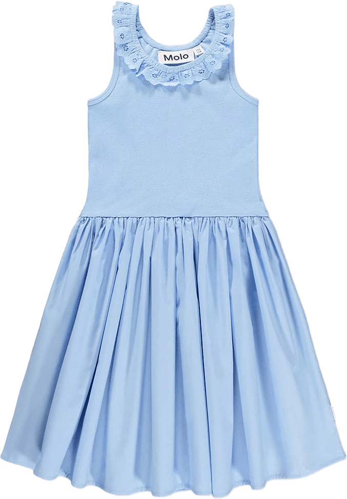 Croco Dress, från Molo, i färgen Sparkling Sea.