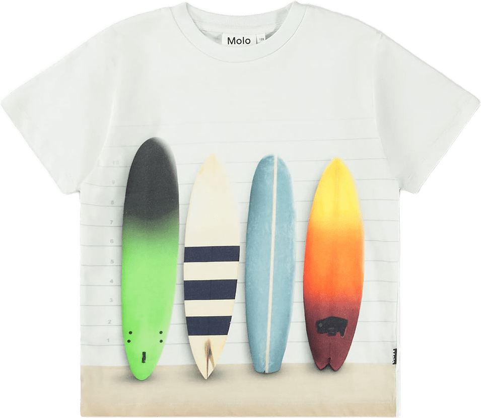 Riley T-shirt, från Molo, i färgen Board Line-up.