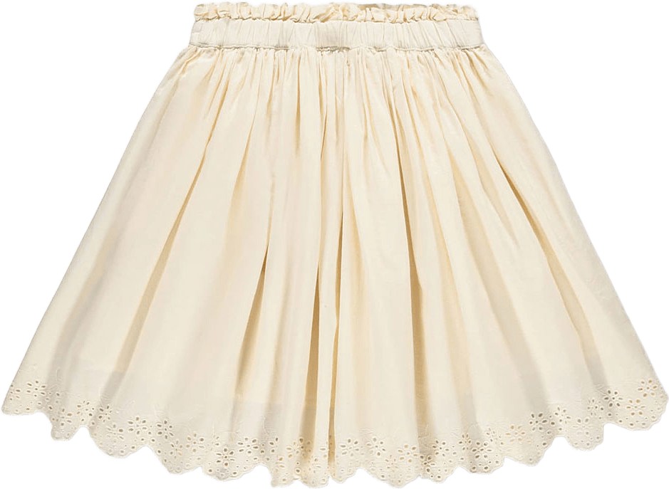 Blanca Skirt, från Molo, i färgen Pearled Ivory.
