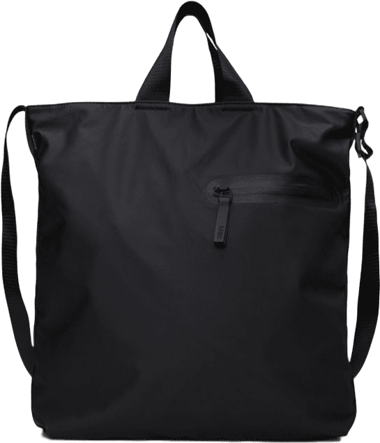 Dash Tote Bag W3, från Rains, i färgen Black.