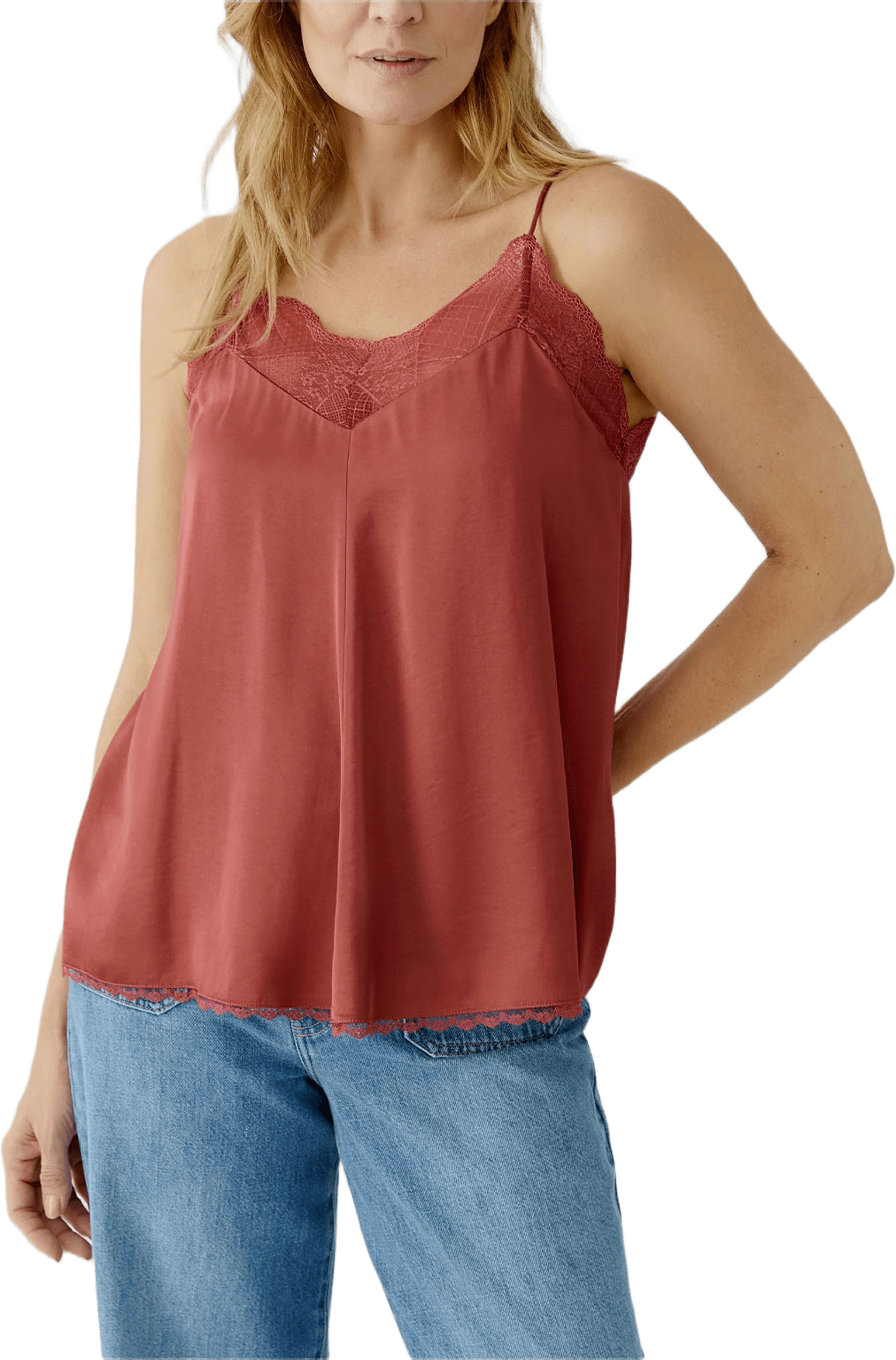 Linne, från Oui, i färgen Red Pear.