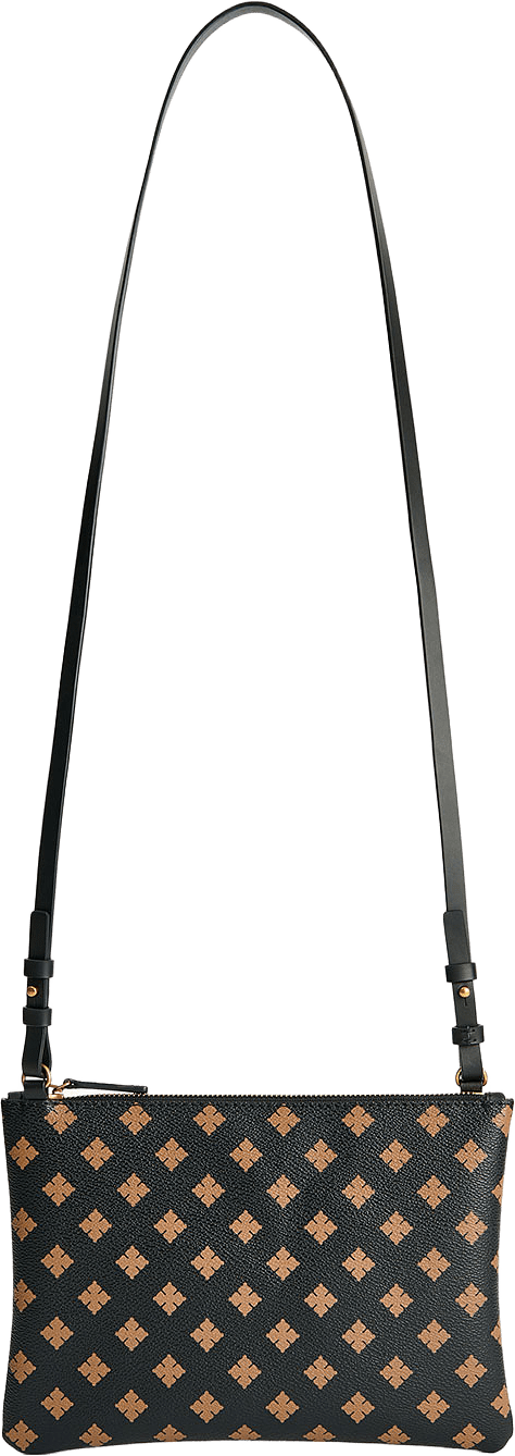 Ivy väska, från By Malene Birger, i färgen Walnut.