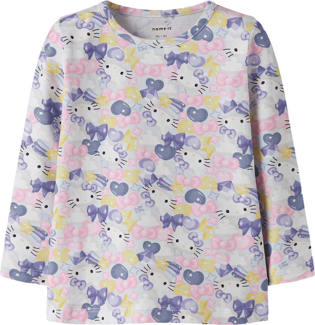 NMFFIMI HELLOK LS TOP SKY, från Name It, i färgen Ancient Water.