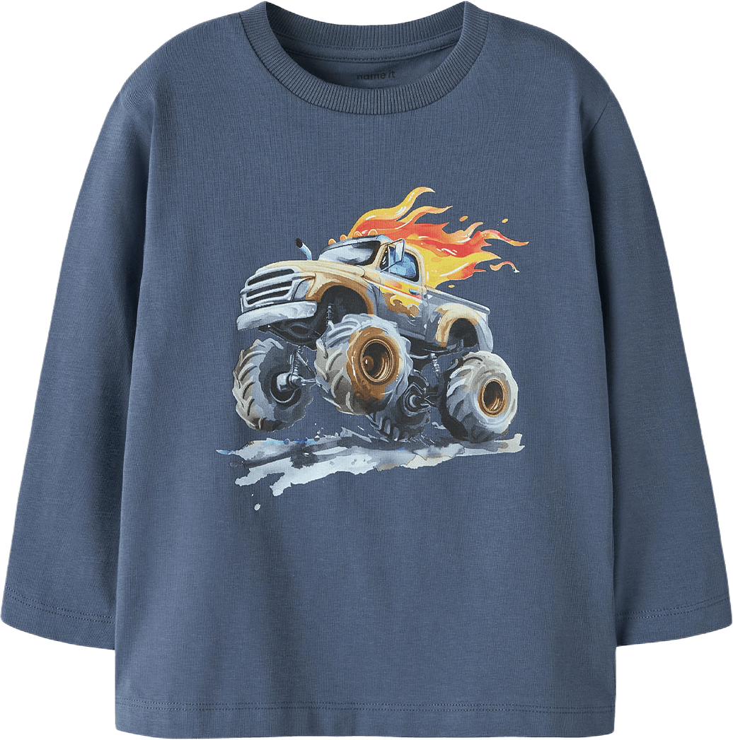 NMMDISA LS NREG TOP, från Name It, i färgen Vintage Indigo.