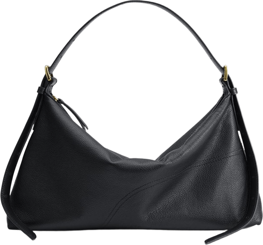 Castellare Black Grained Calf, från ATP Atelier, i färgen Black.