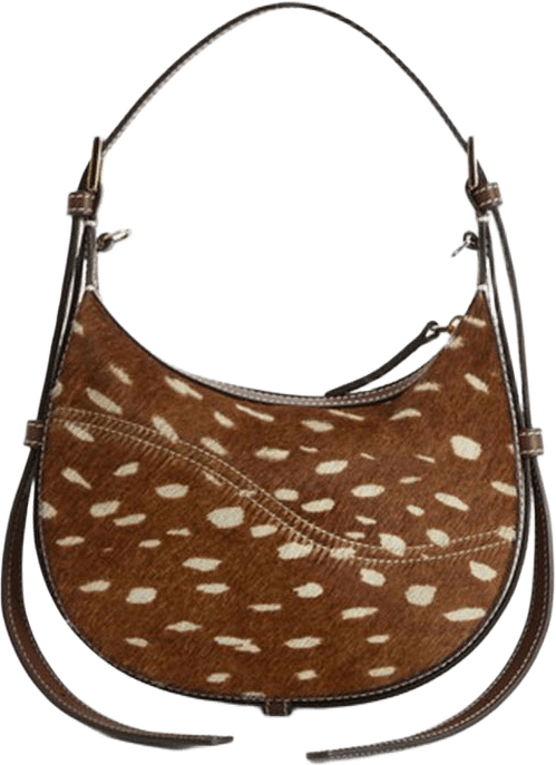 Silea Cannella Printed Cerbiatto Pony/Vacchetta, från ATP Atelier, i färgen Cannella.