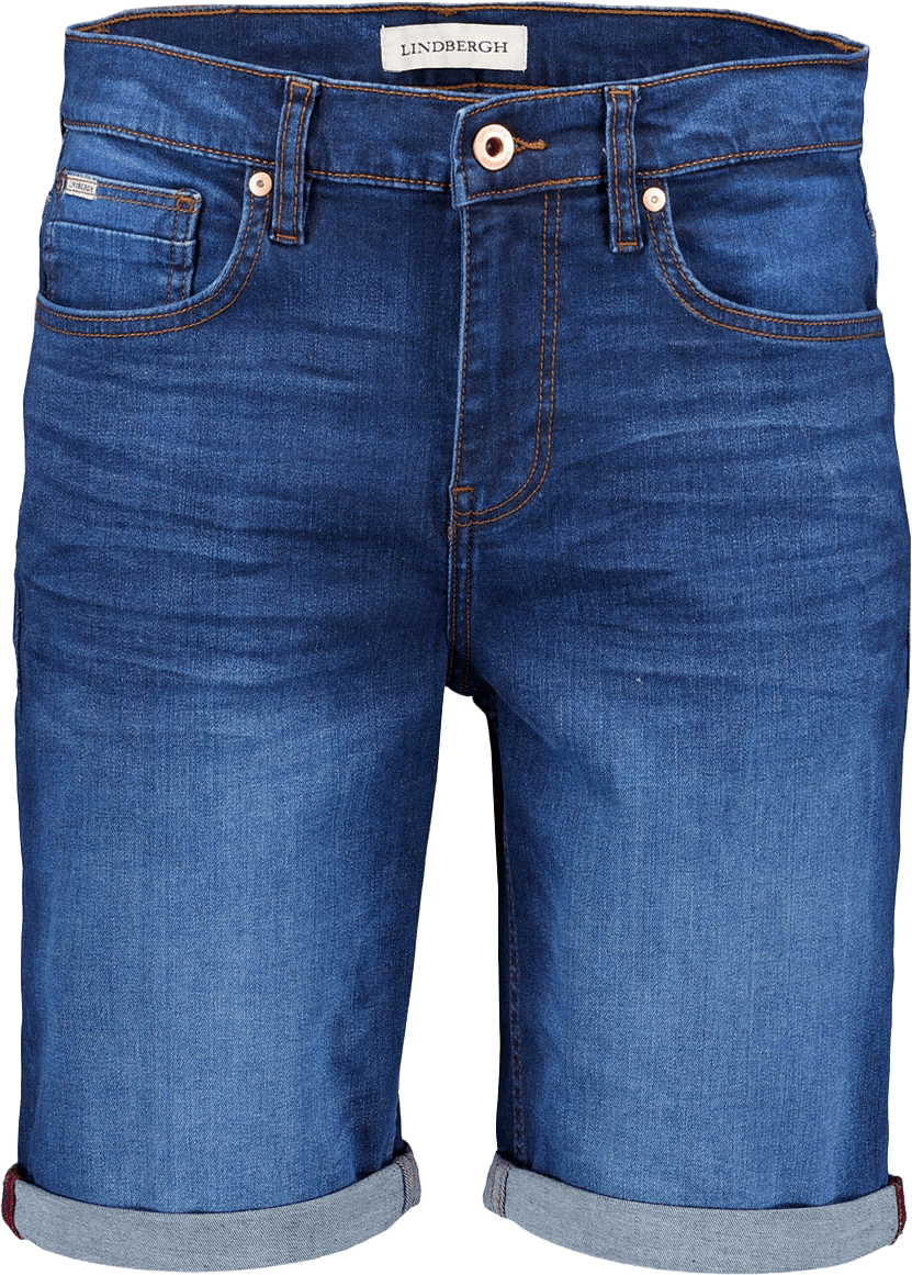 Superflex denim Shorts, från Lindbergh, i färgen Clear Blue.