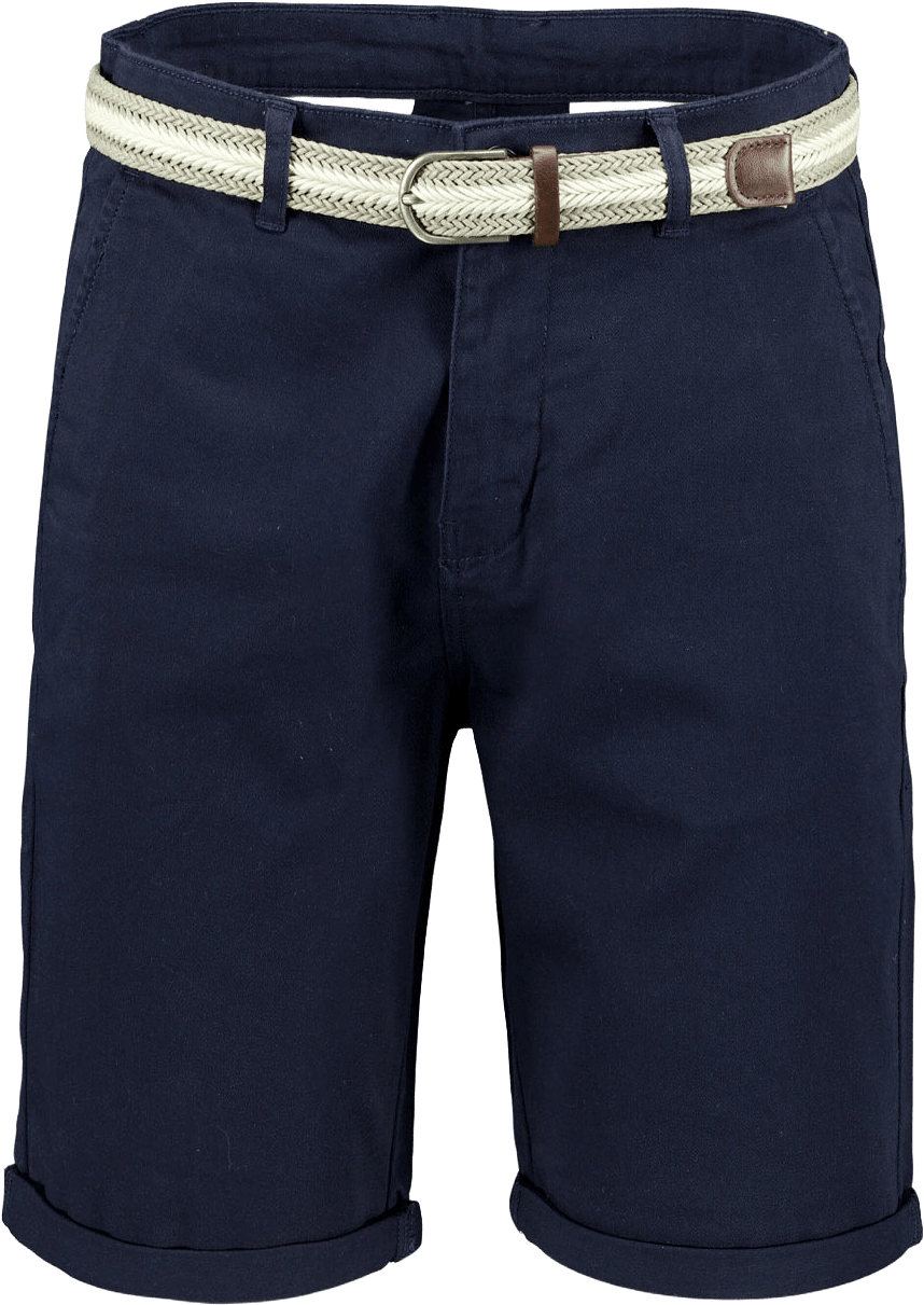 Superflex chino with belt, från Lindbergh, i färgen Navy.