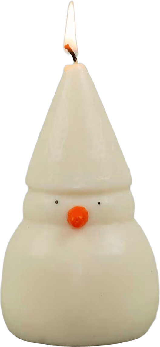 Snowman Ljus, från A World of Craft, i färgen Vit.