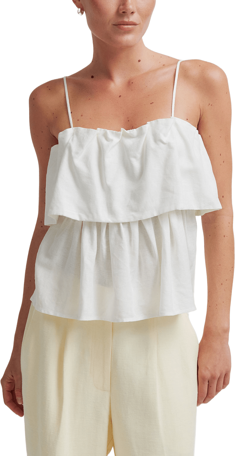 Aie Top, från Second Female, i färgen White Alyssum.