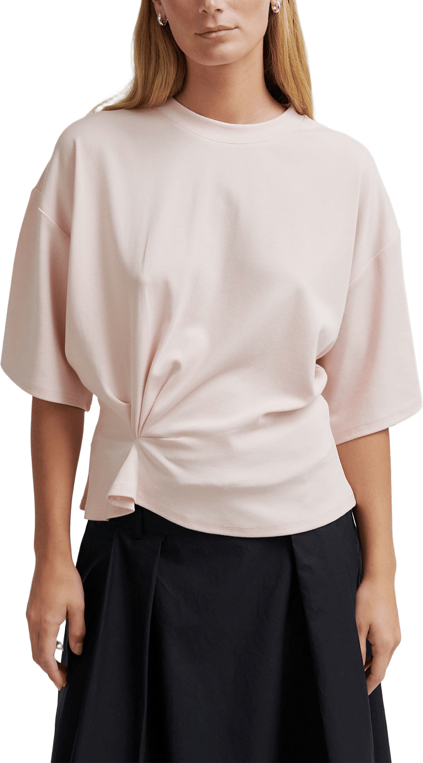 Missouri Tee, från Second Female, i färgen Crystal Pink.