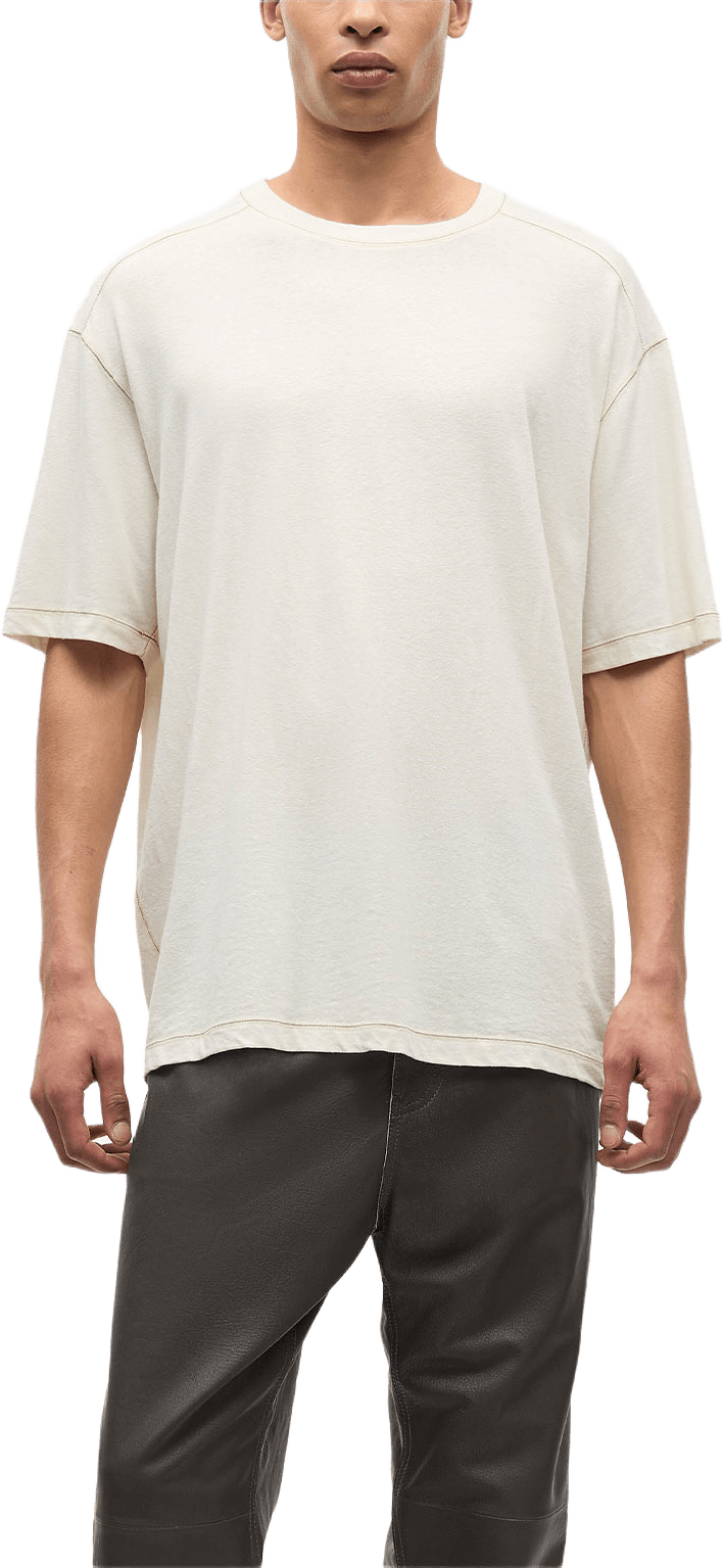 Sagreg t-shirt 15098, från SAMSOE SAMSOE, i färgen Clear Cream.