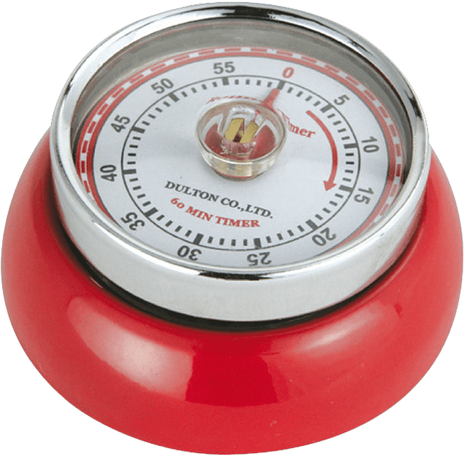 Timer, från Zassenhaus, i färgen Röd.