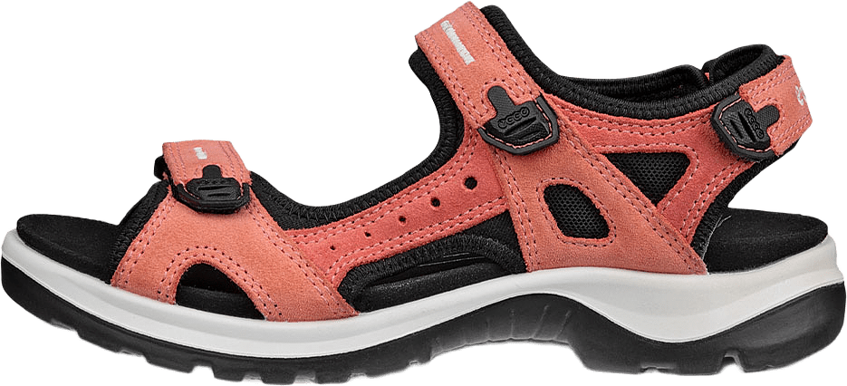 Offroad, från ECCO, i färgen Burnt Coal/Spiced Coral.