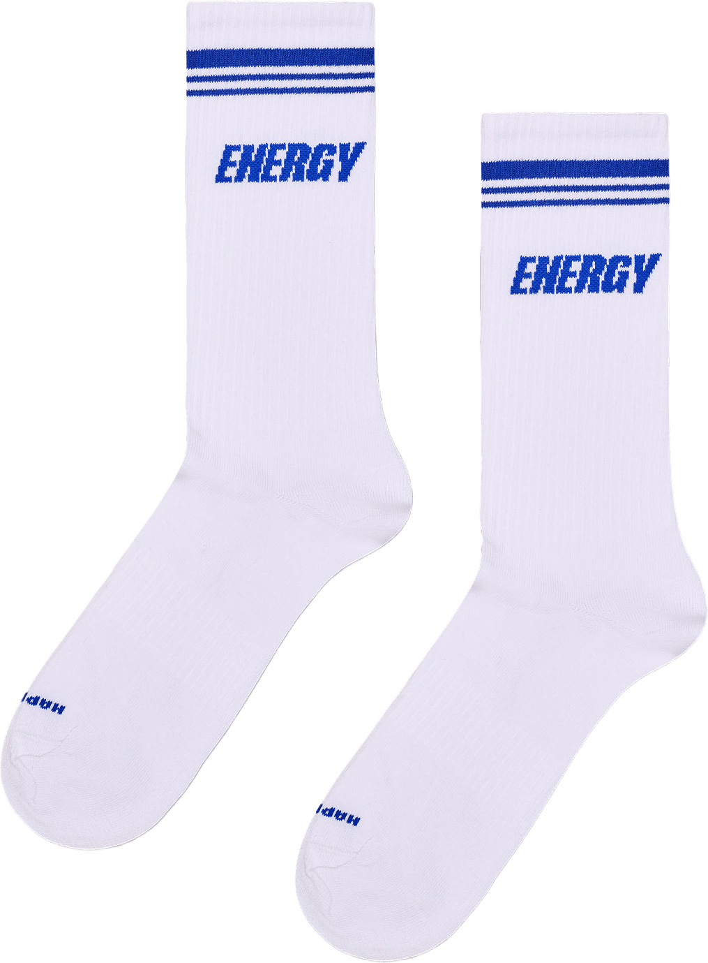 Energy Sneaker Sock, från Happy Socks, i färgen White.