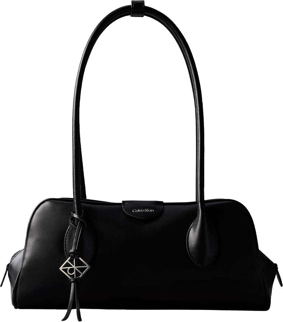 EMBLEM TRIO SHOULDER BAG, från Calvin Klein, i färgen Black.