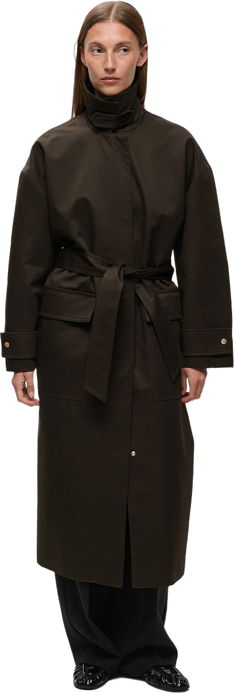 HUNTERYIW COAT, från Inwear, i färgen Chocolate Brown.