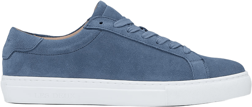 Theodor Suede Sneaker, från LES DEUX, i färgen Dark Denim Blue.