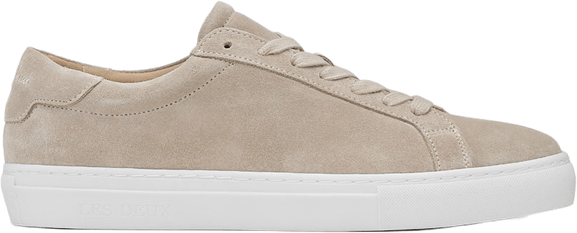 Theodor Suede Sneaker, från LES DEUX, i färgen Light Sand.